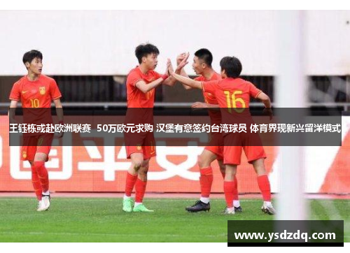 王钰栋或赴欧洲联赛  50万欧元求购 汉堡有意签约台湾球员 体育界现新兴留洋模式
